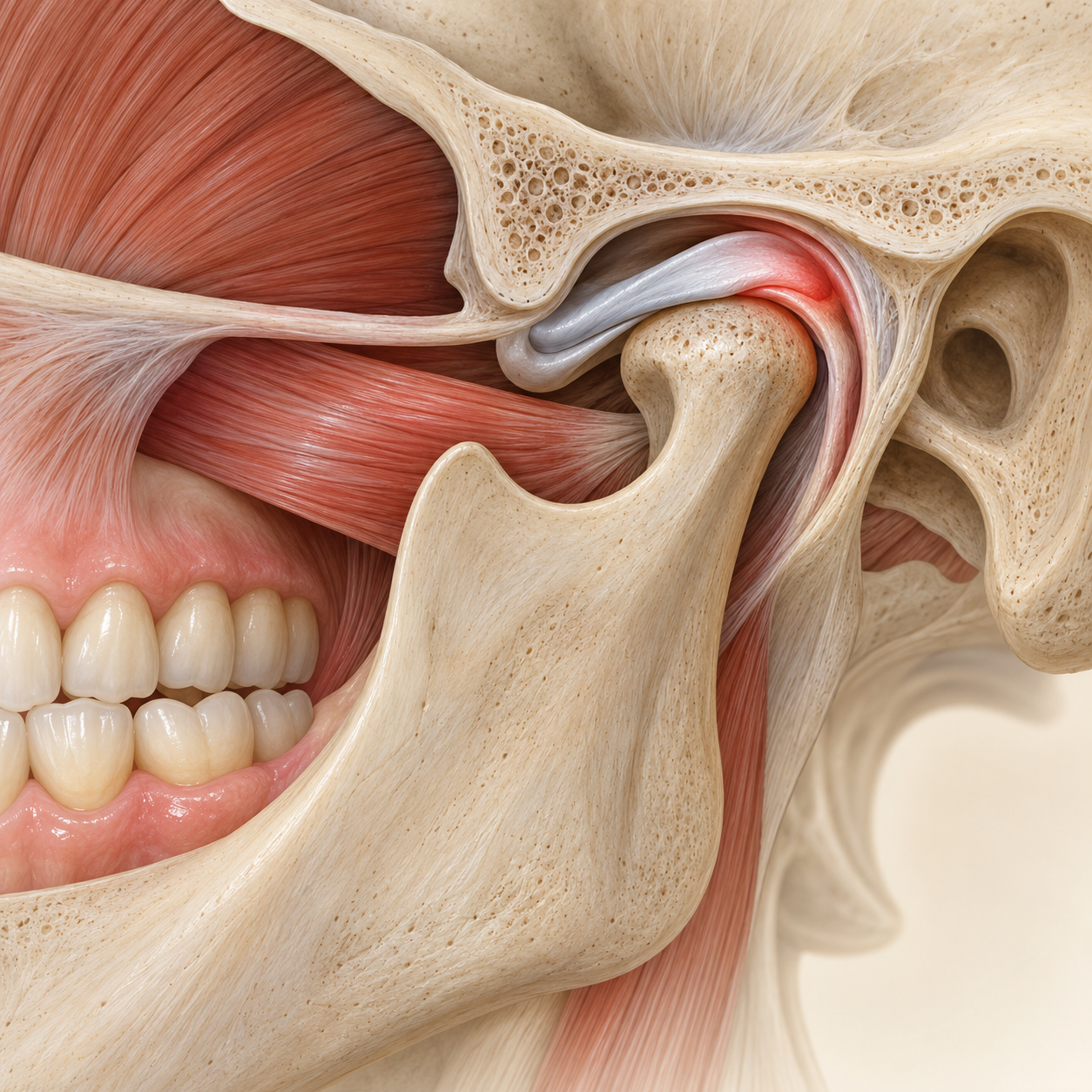 Clinical illustration of tmj disorders