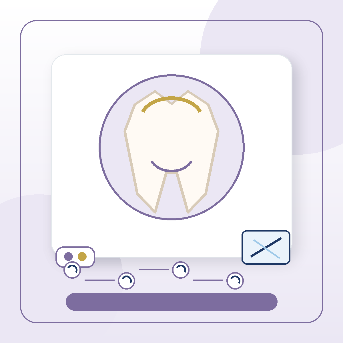 Tooth-Colored Fillings dental service visual card