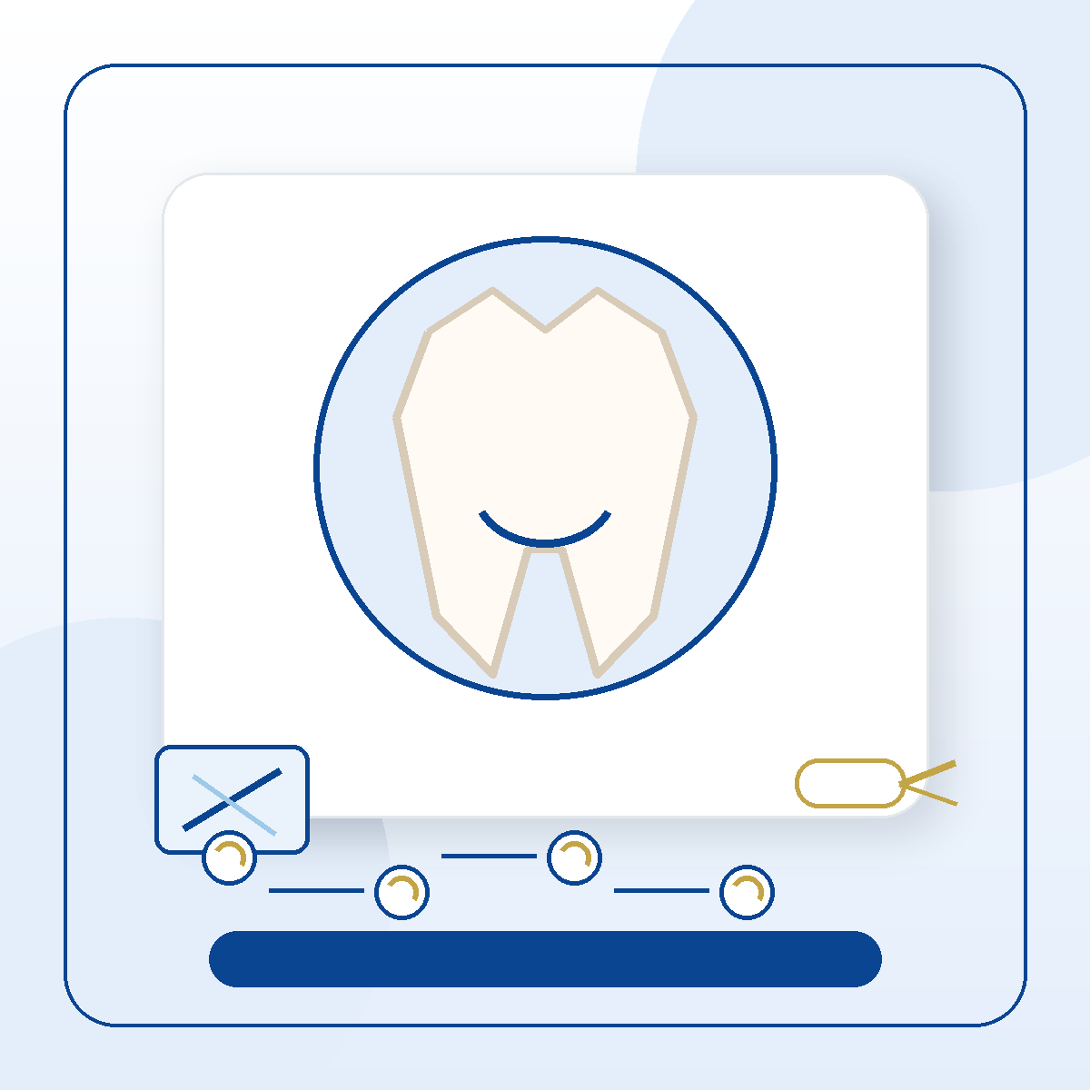 Root Canal Therapy dental service visual card