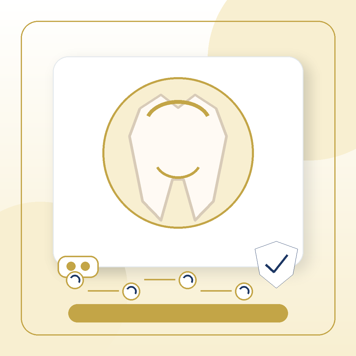 Full Mouth Rehabilitation dental service visual card
